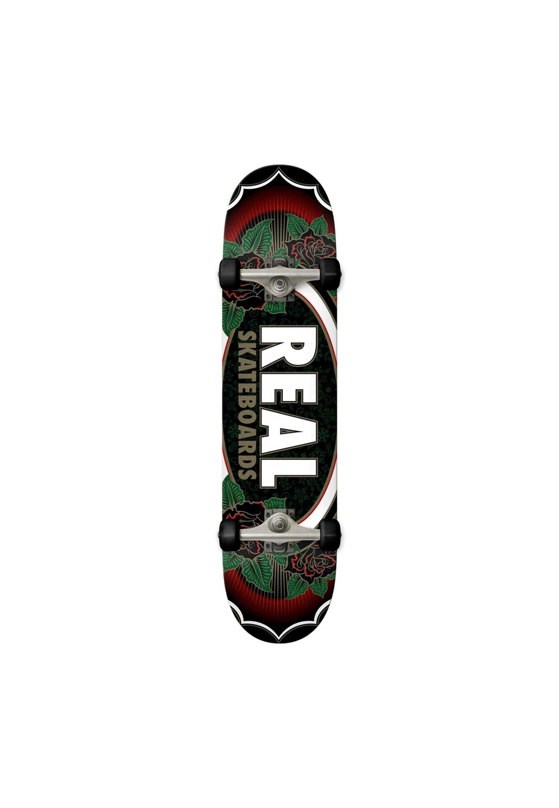Real 'Rose Oval' 8.5" Complete Skateboard