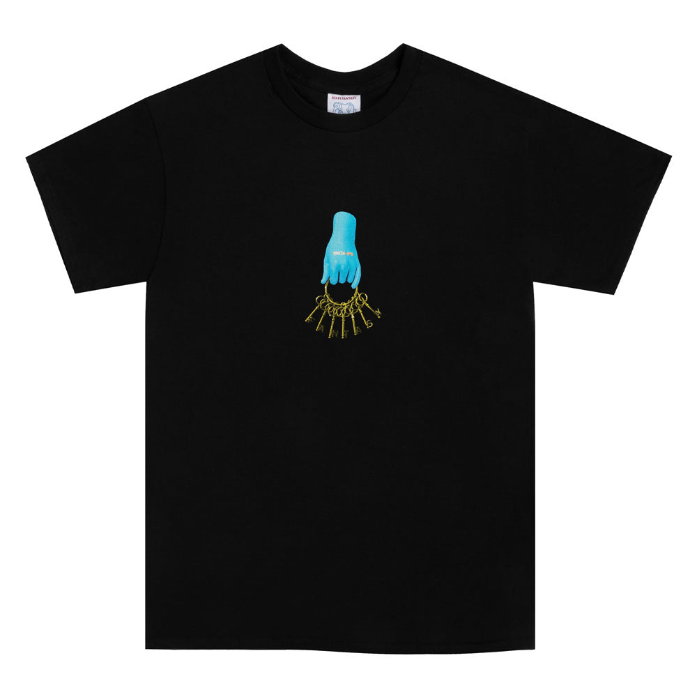 Sci-Fi Fantasy 'Keys' T-Shirt (Black)