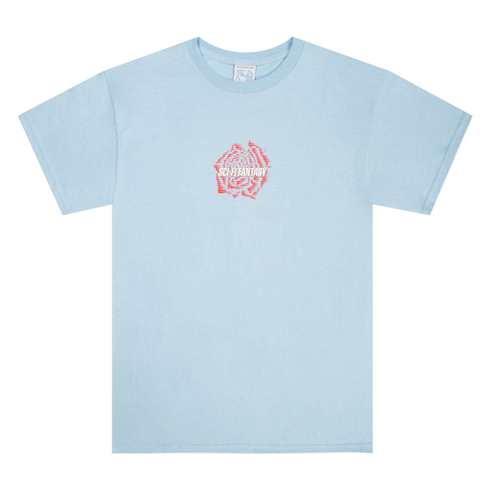 Sci-Fi Fantasy 'Rose' T-Shirt (Light Blue)