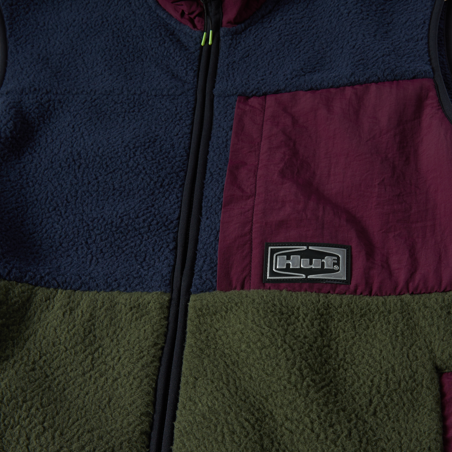 HUF 'Sonoma' High Pile Vest Jacket (Multi)