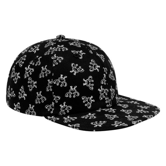 Sci-Fi Fantasy 'Crab' 6 Panel Cap (Black)