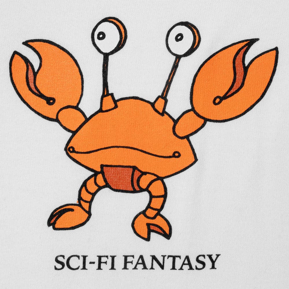 Sci-Fi Fantasy 'Crab' T-Shirt (White)