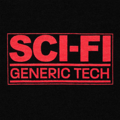 Sci-Fi Fantasy 'Generic Tech' T-Shirt (Black)