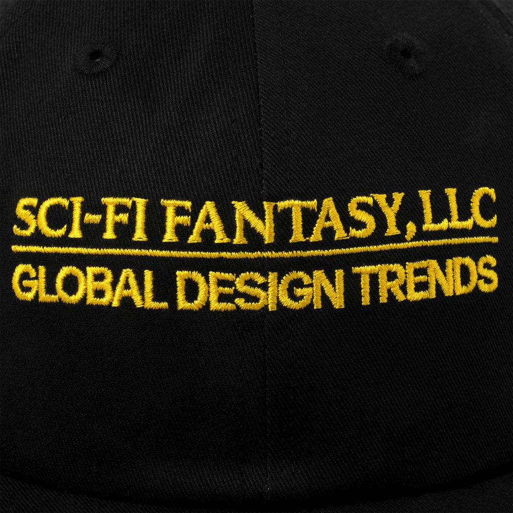 Sci-Fi Fantasy 'Global Design Trends' 6 Panel Cap (Black)
