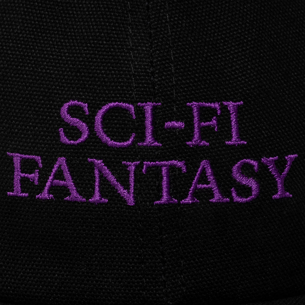 Sci-Fi Fantasy 'Logo' 6 Panel Cap (Black)