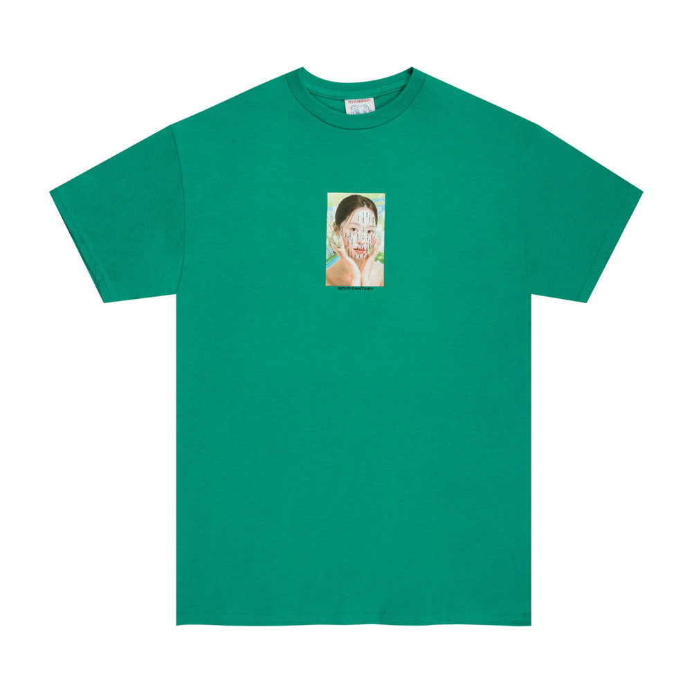 Sci-Fi Fantasy 'Pressure Points' T-Shirt (Green)