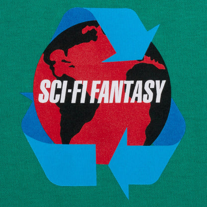 Sci-Fi Fantasy 'Recycle' T-Shirt (Kelly Green)