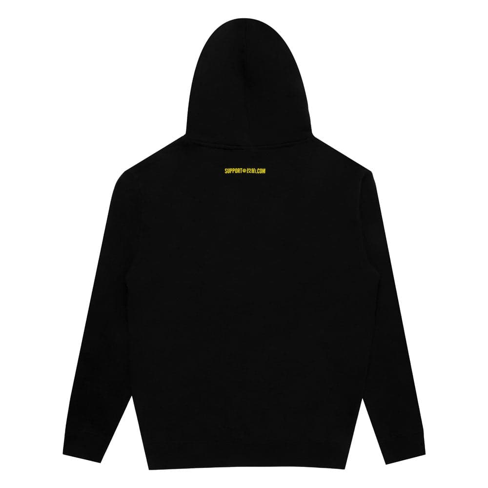 Sci-Fi Fantasy 'Tech Support' Hood (Black)