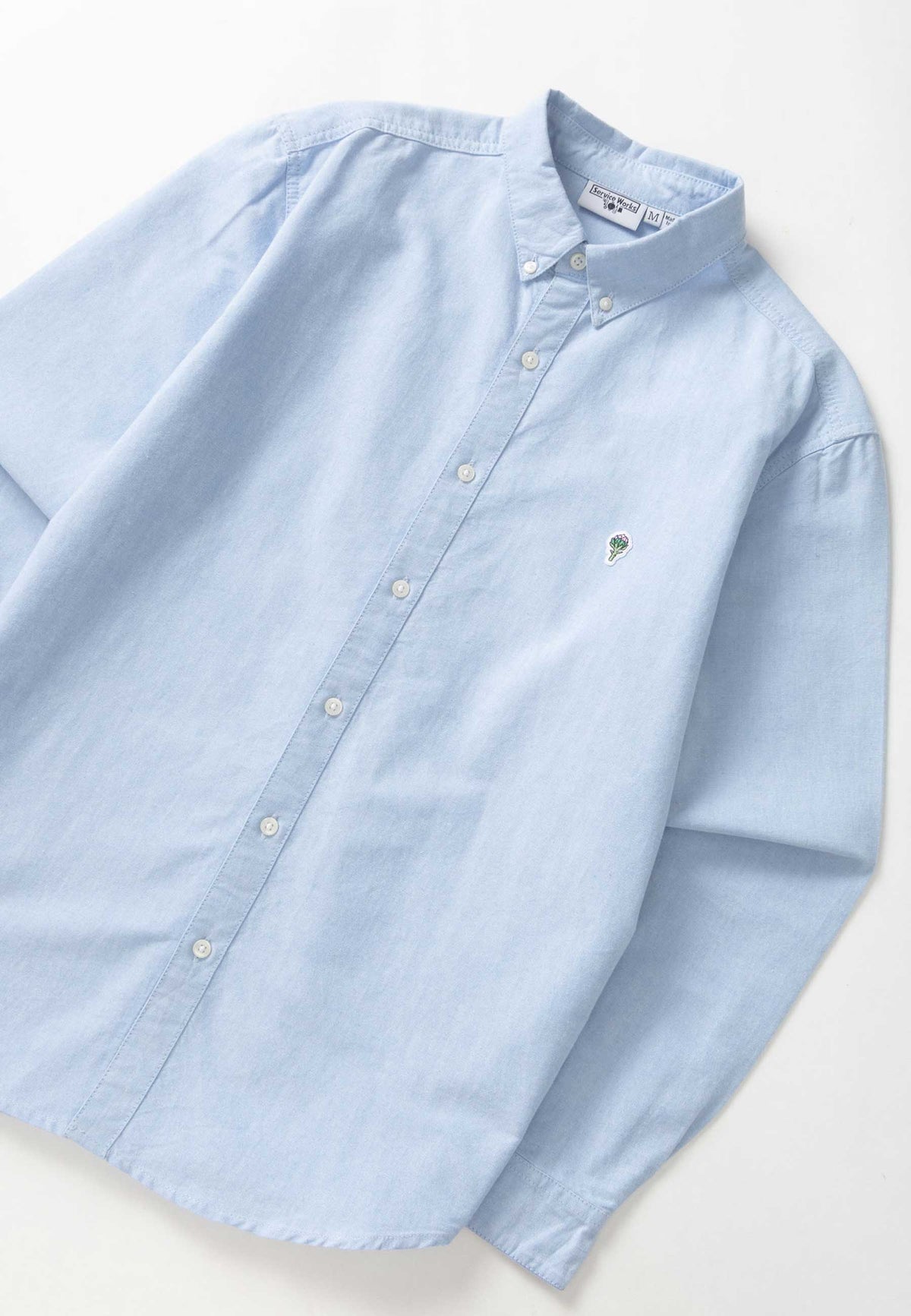 Service Works 'Artichoke' Oxford Shirt (Blue)