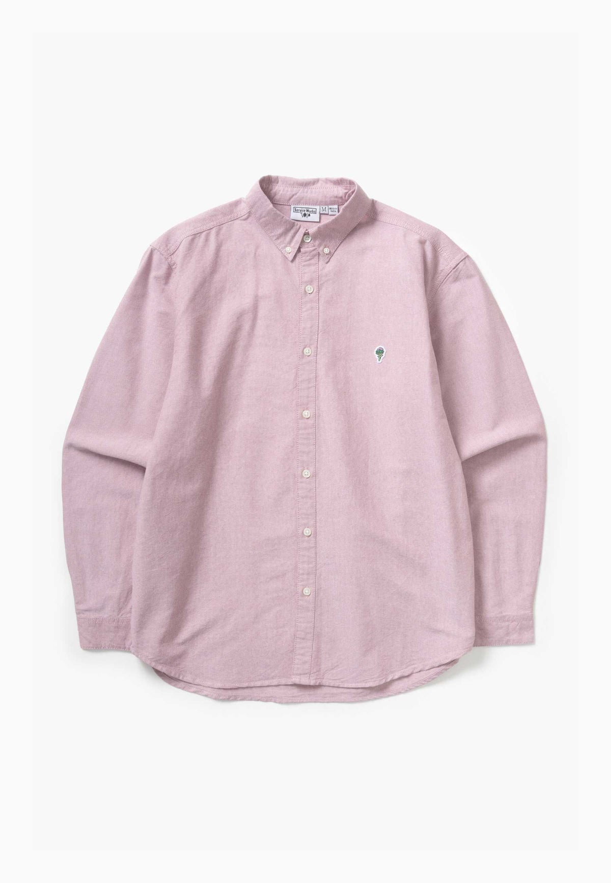 Service Works 'Artichoke' Oxford Shirt (Red)