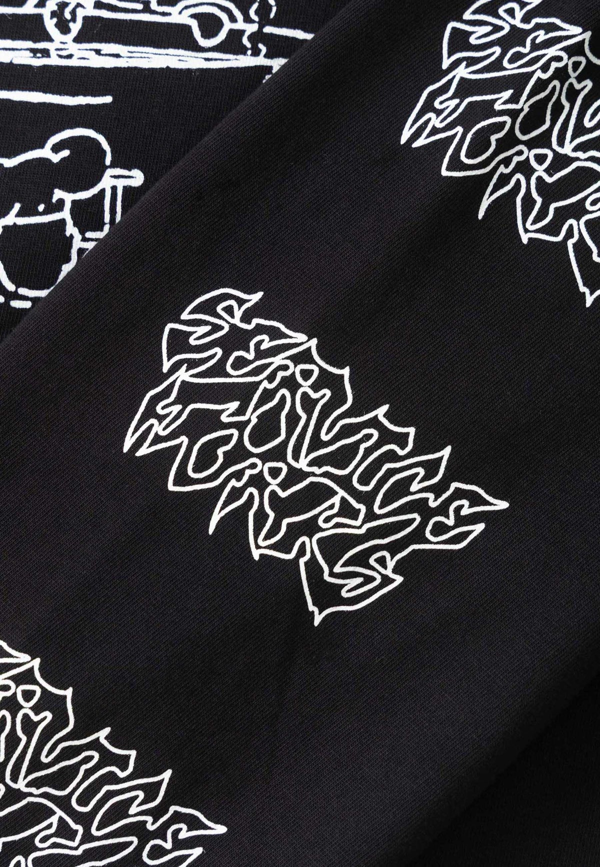 Service Works 'Boiling Point' Long Sleeve T'Shirt (Black)