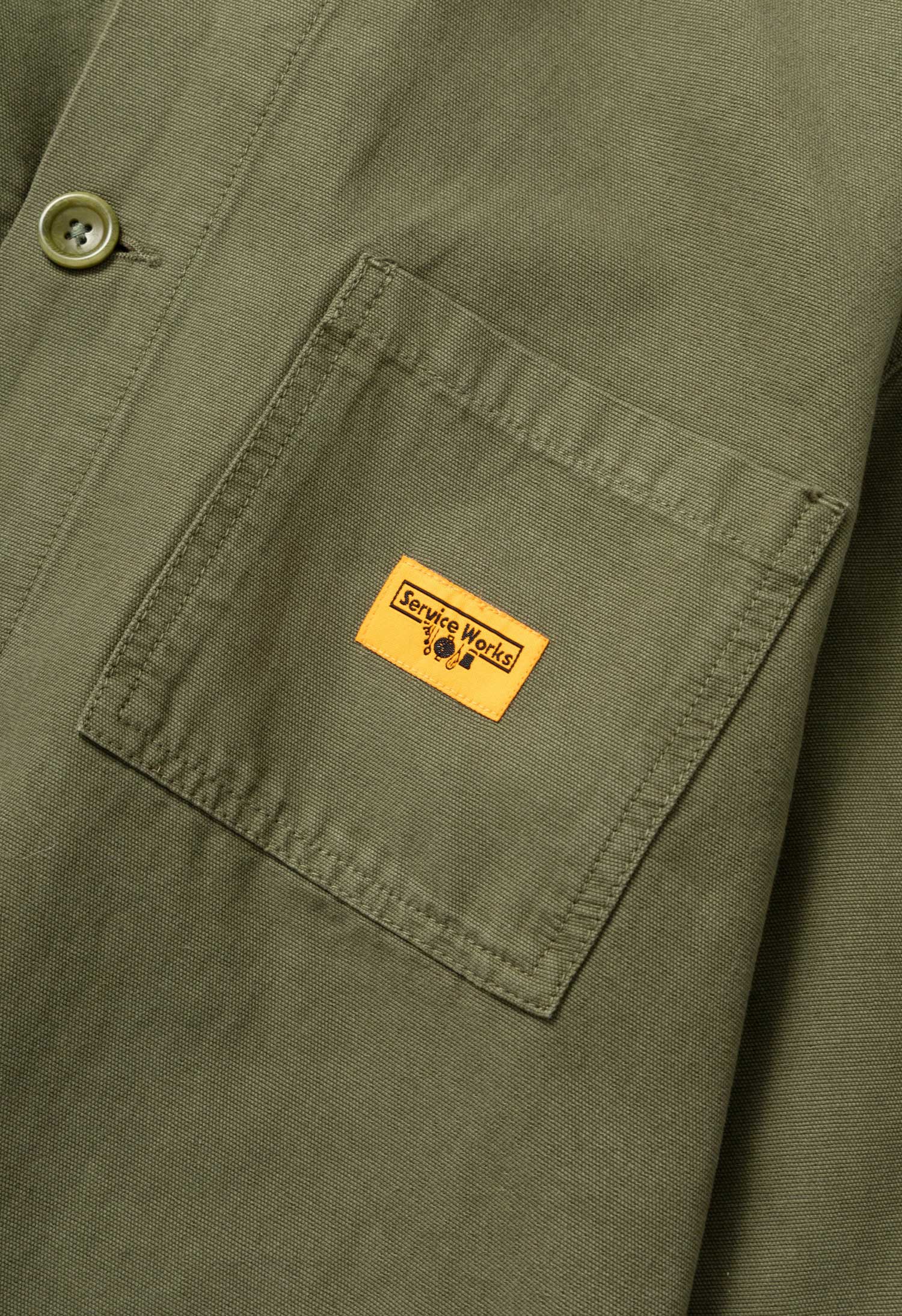 Service Works 'Classic' Chore Shirt (Olive)