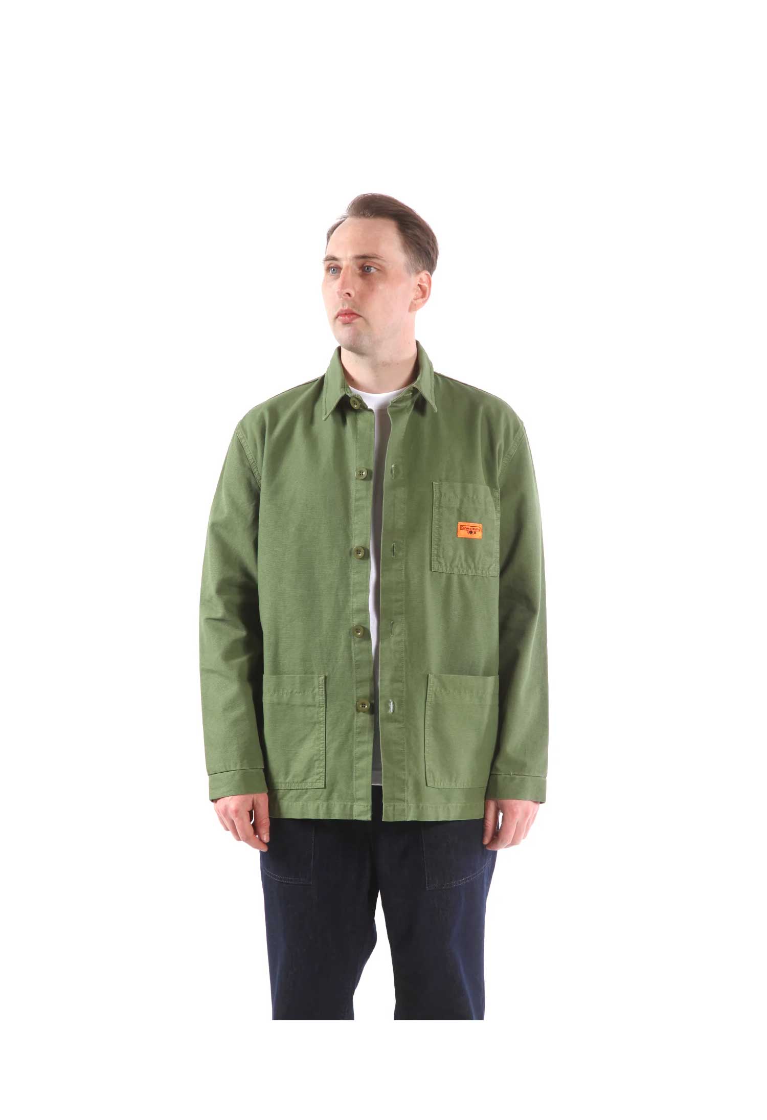 Service Works 'Classic' Chore Shirt (Olive)