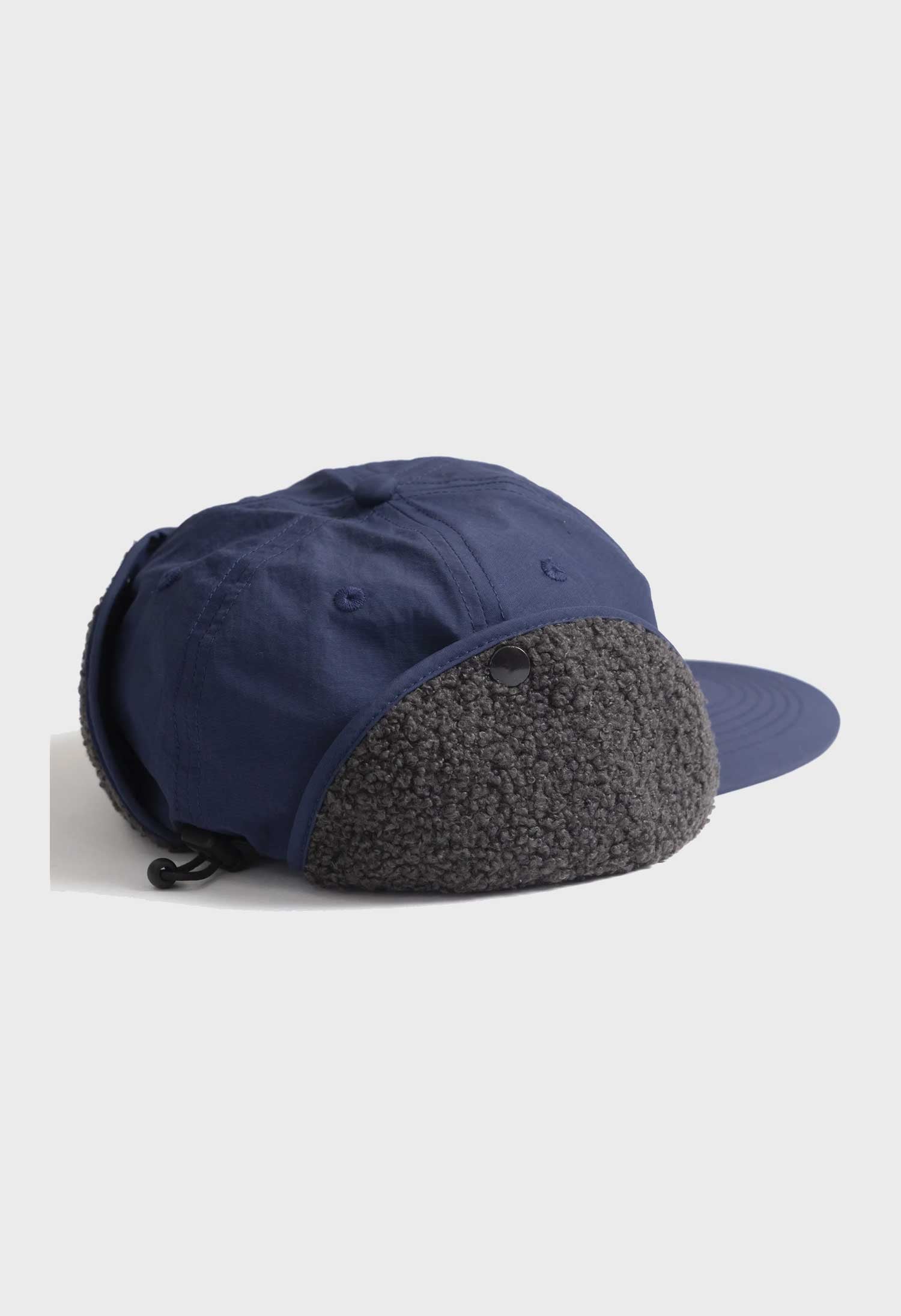 Service Works 'Script' Trapper Cap (Navy)