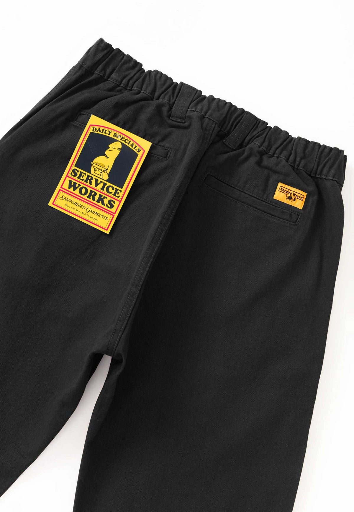 Service Works 'Twill' Waiter Pants (Black)