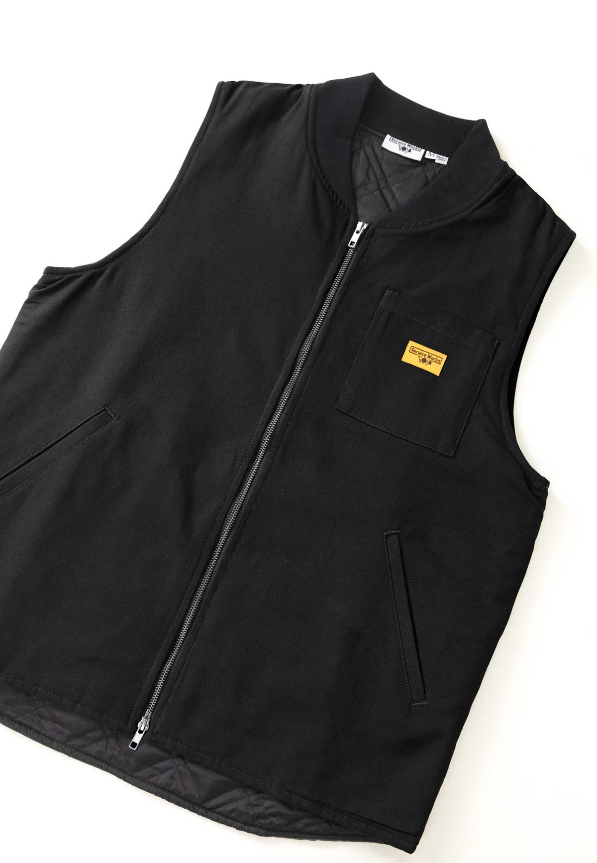 Service Works Canvas Work Vest (Black)