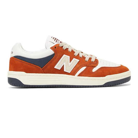 New Balance Numeric '480' Skate Shoes (Rust / White)