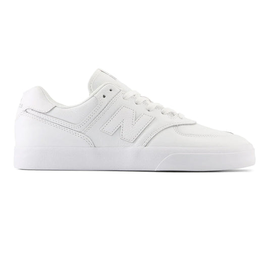New Balance Numeric '574 Vulc' Skate Shoes (White / White)