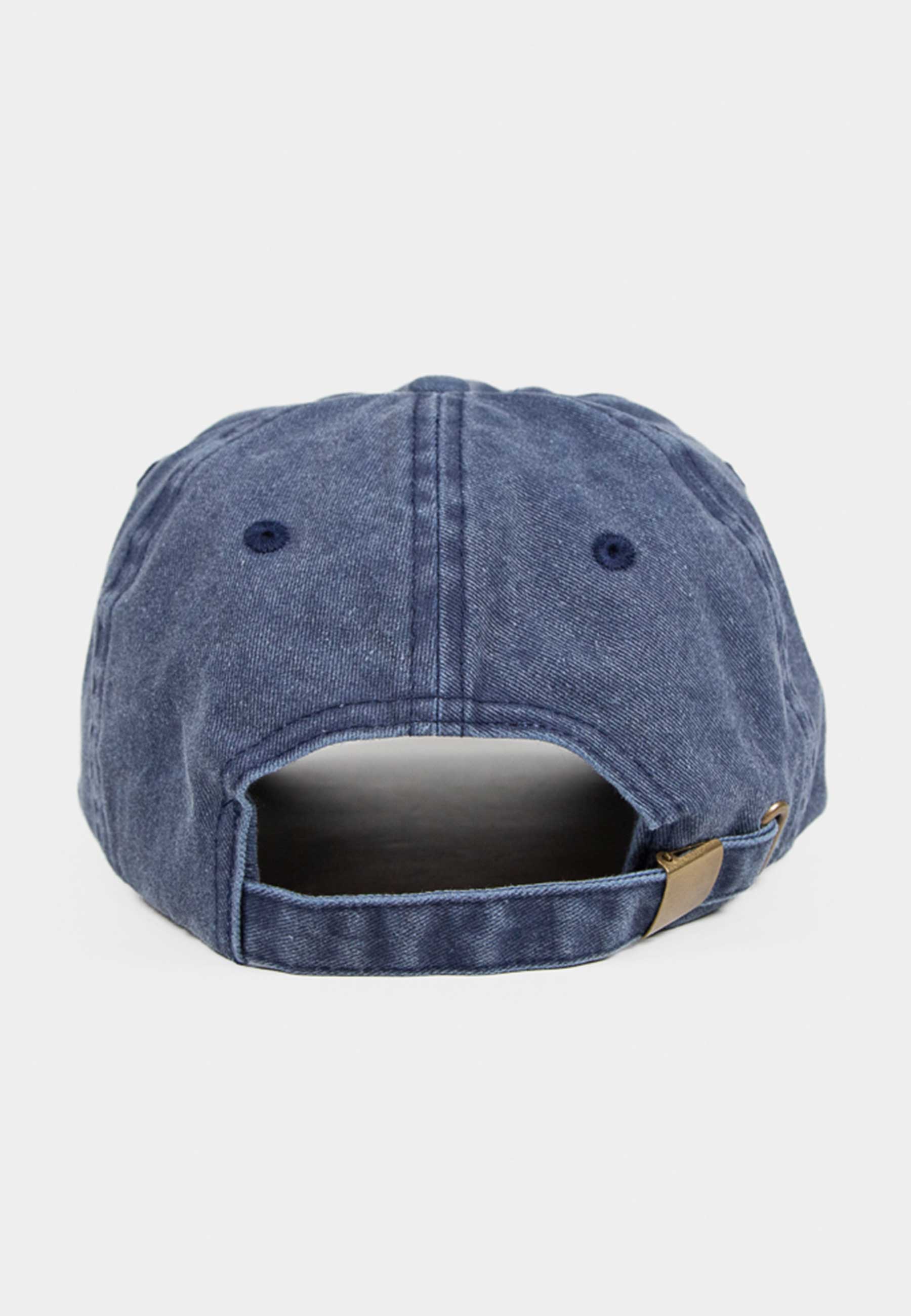 Short Straw 'Warped' 6 Panel Cap (Denim)