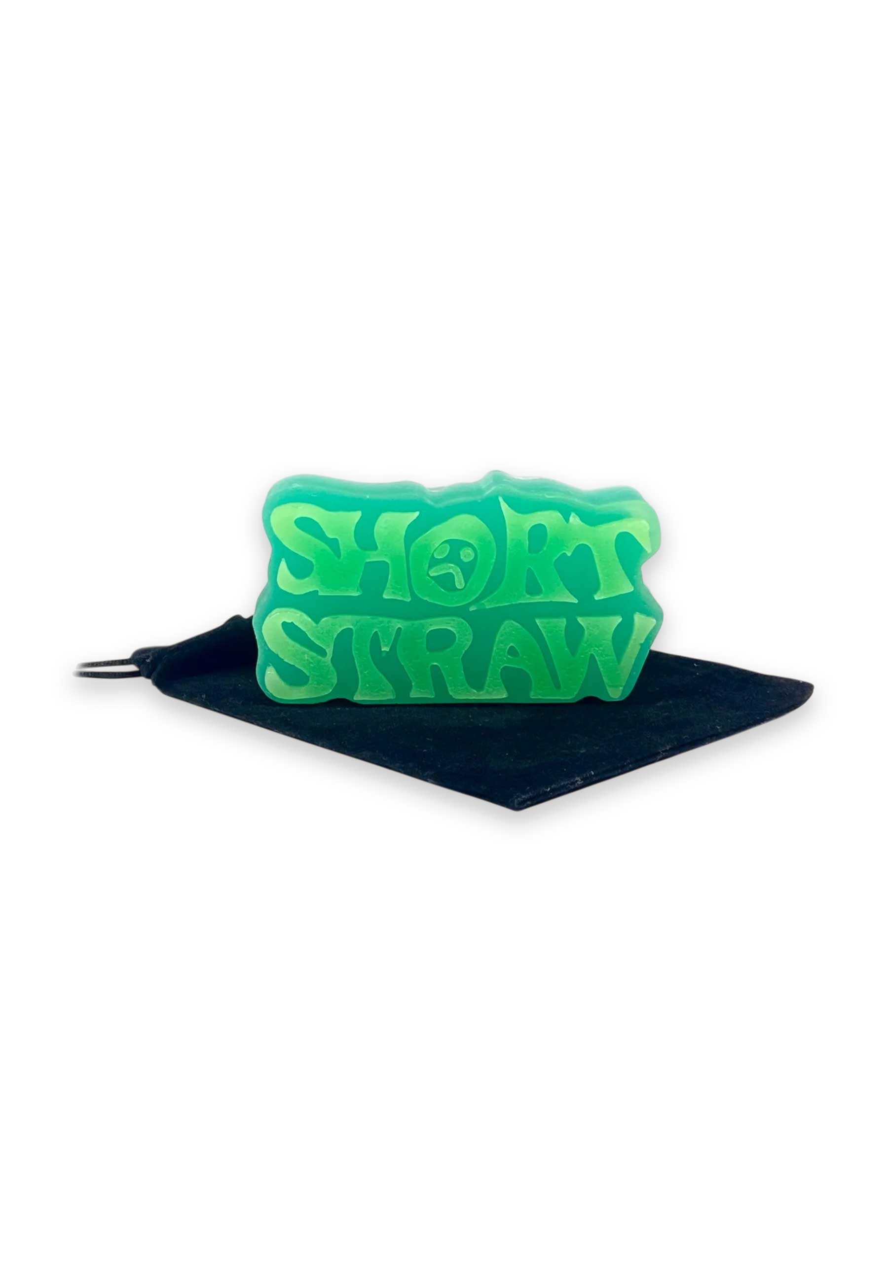 Short Straw 'Logo' Wax (Green)