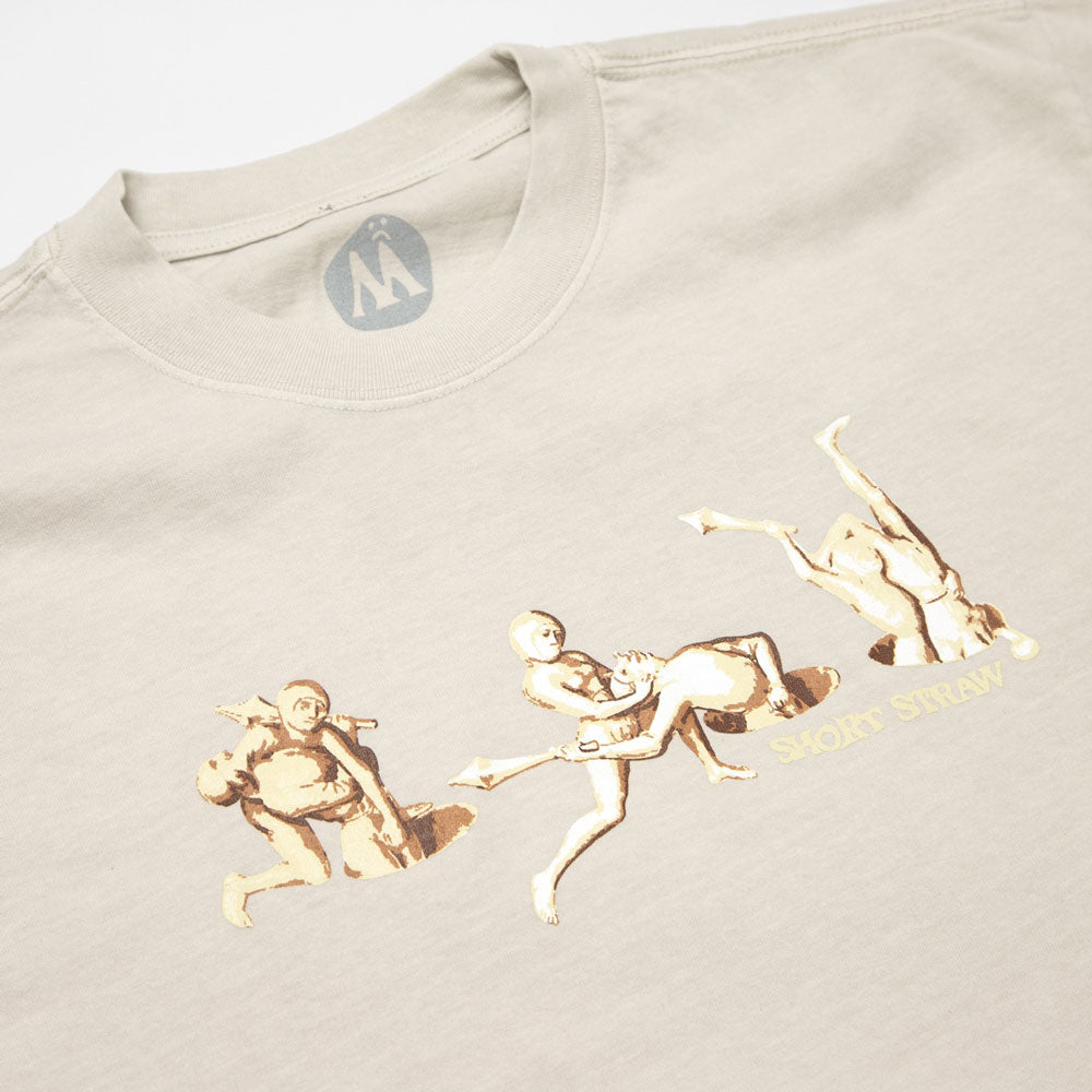 Short Straw 'Divorce' T-Shirt (Bone)