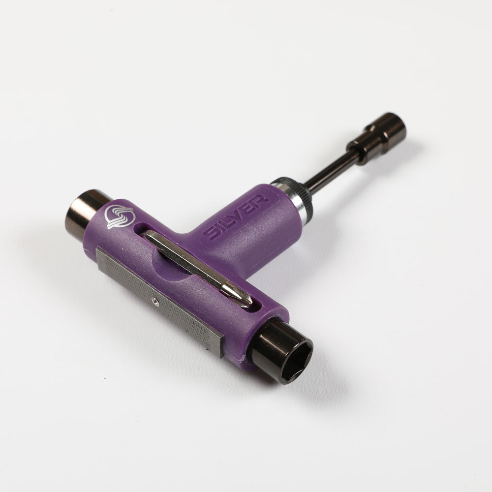 Silver 'Premium Ratchet' Tool (Purple)