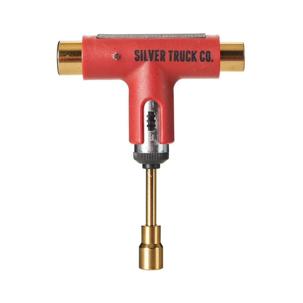Silver 'Premium Ratchet' Tool (Red / Gold)