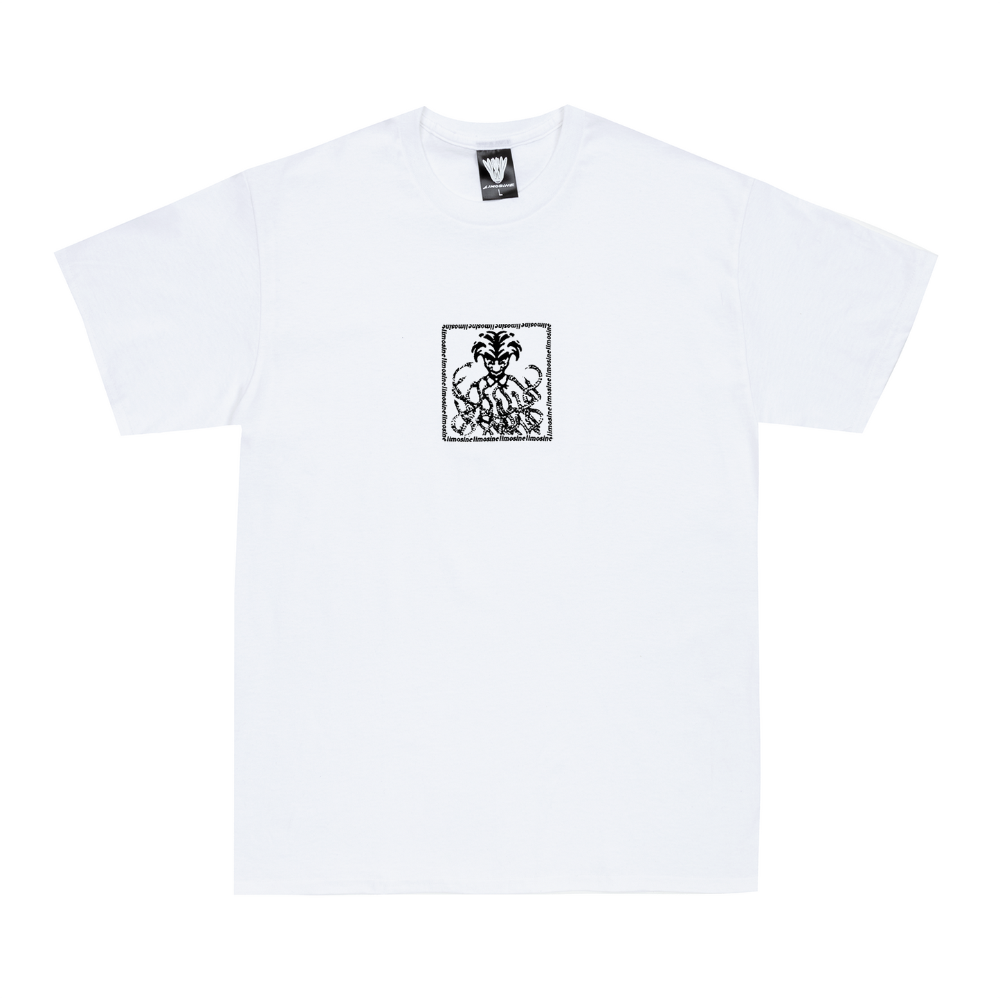 Limosine 'Snake Pit' T-Shirt (White / Black)