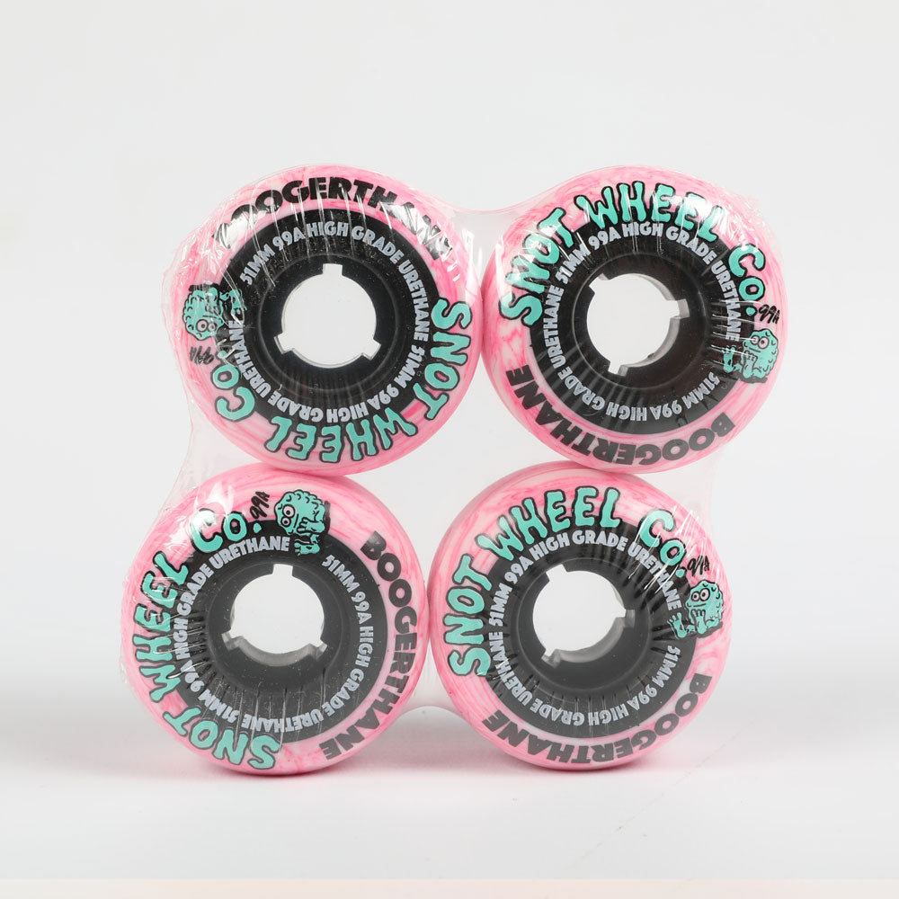 Snot 'Boogerthane' 51mm 99A Wheels (Pink)