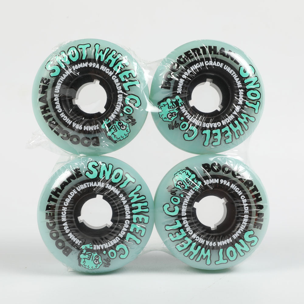 Snot 'Boogerthane' 58mm 99A Wheels (Teal / Black)