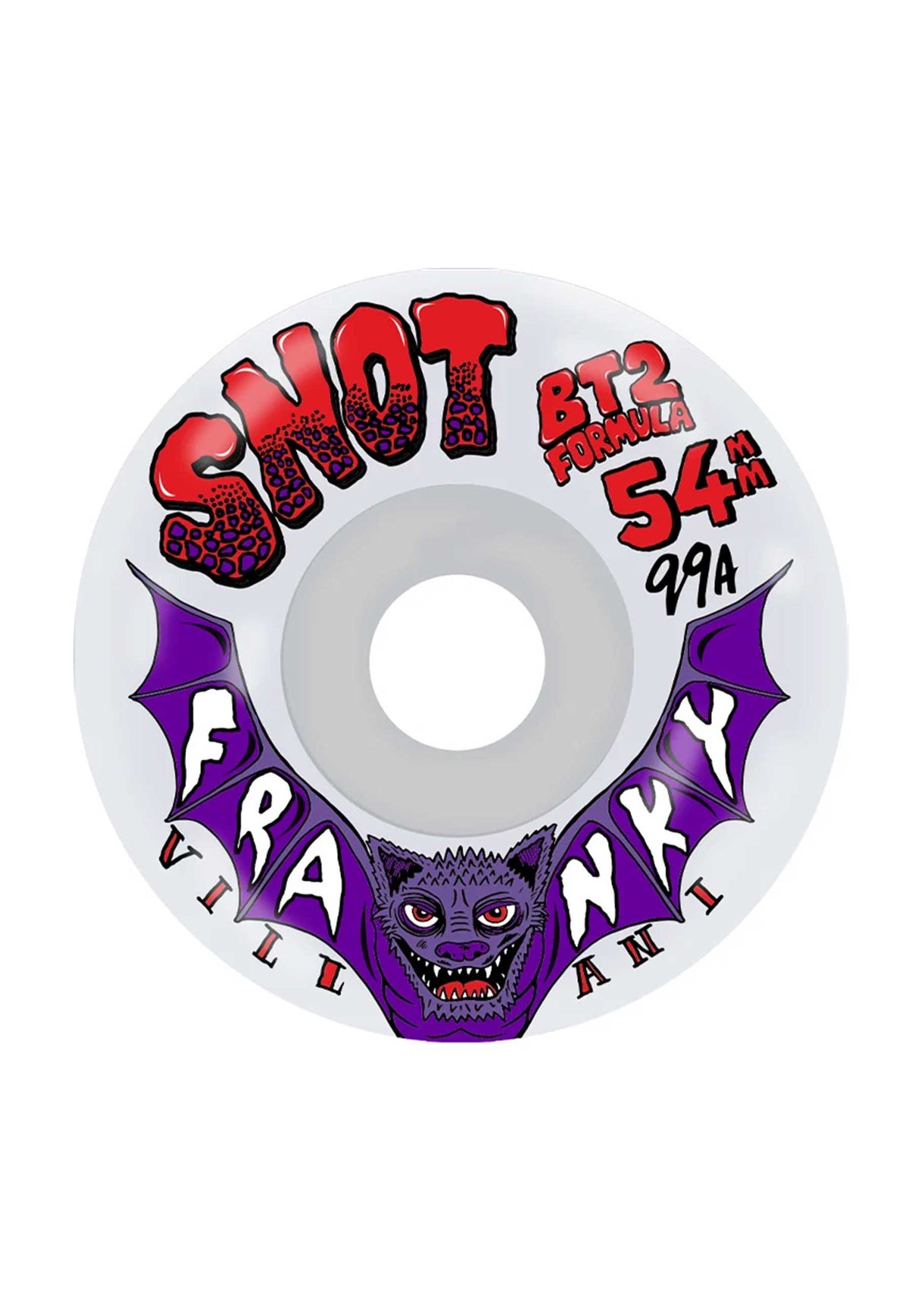 Snot 'Franky Villani' 54mm 99A Wheels (Clear)