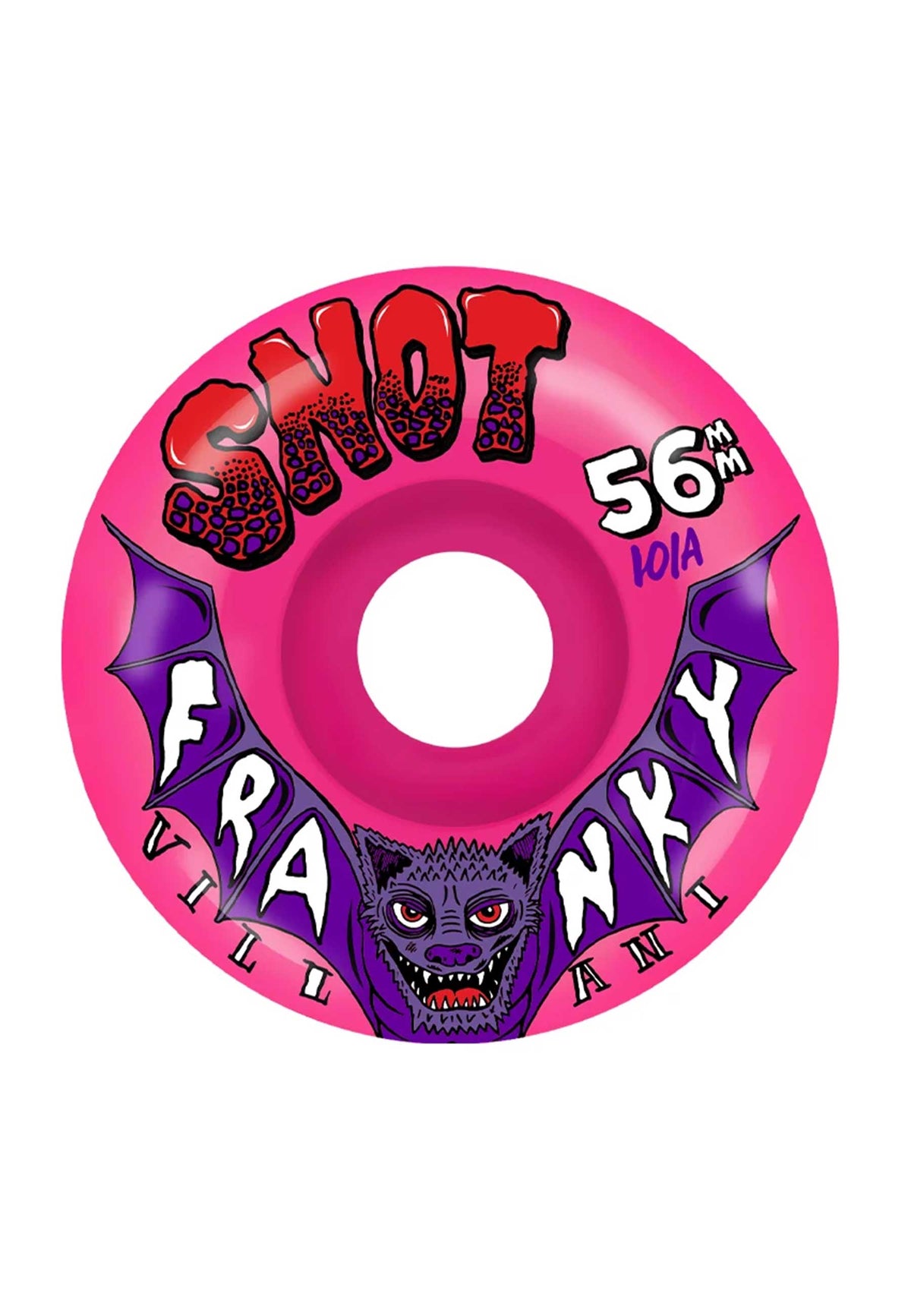 Snot 'Franky Villani' 56mm 99A Wheels (Neon Pink)