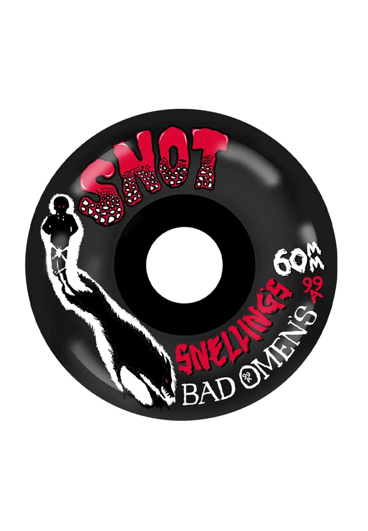 Snot 'Jake Snelling Bad Omens' 60mm 99A Wheels (Black)