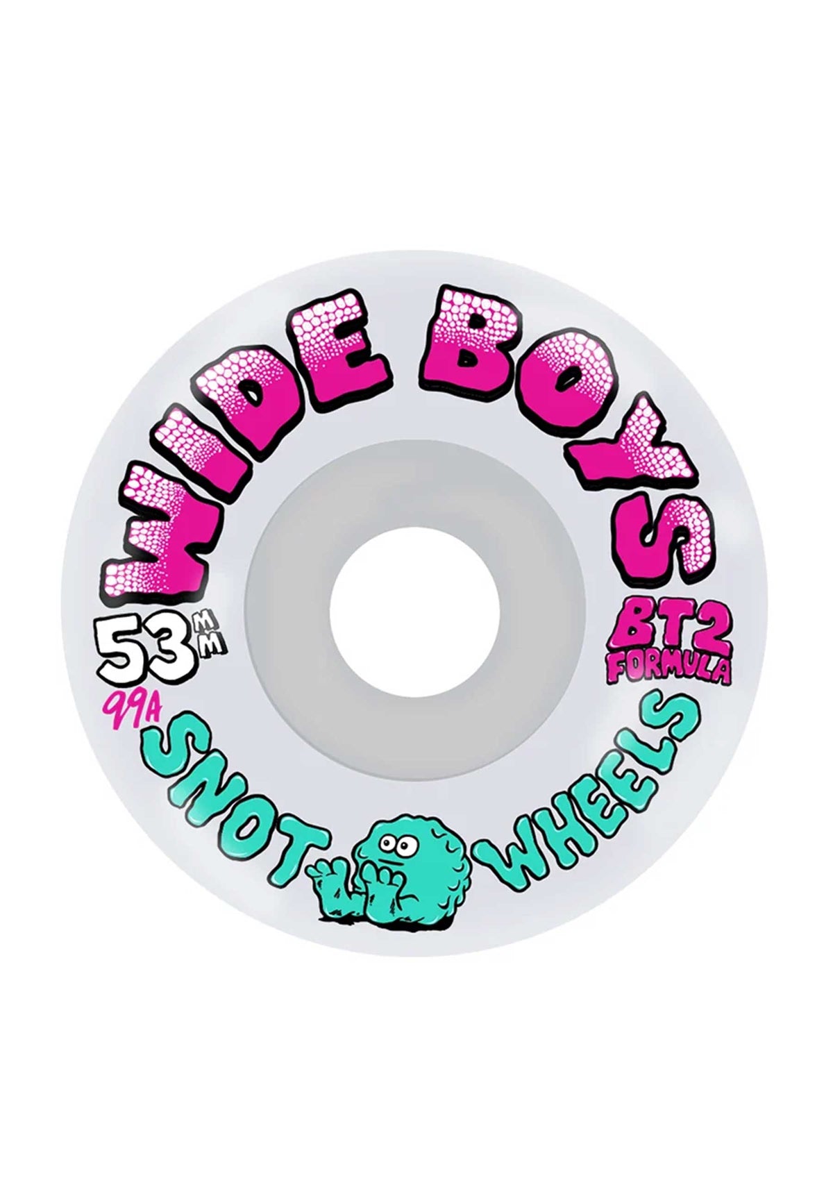 Snot 'Wide Boys' 53mm 99A Wheels (Clear)