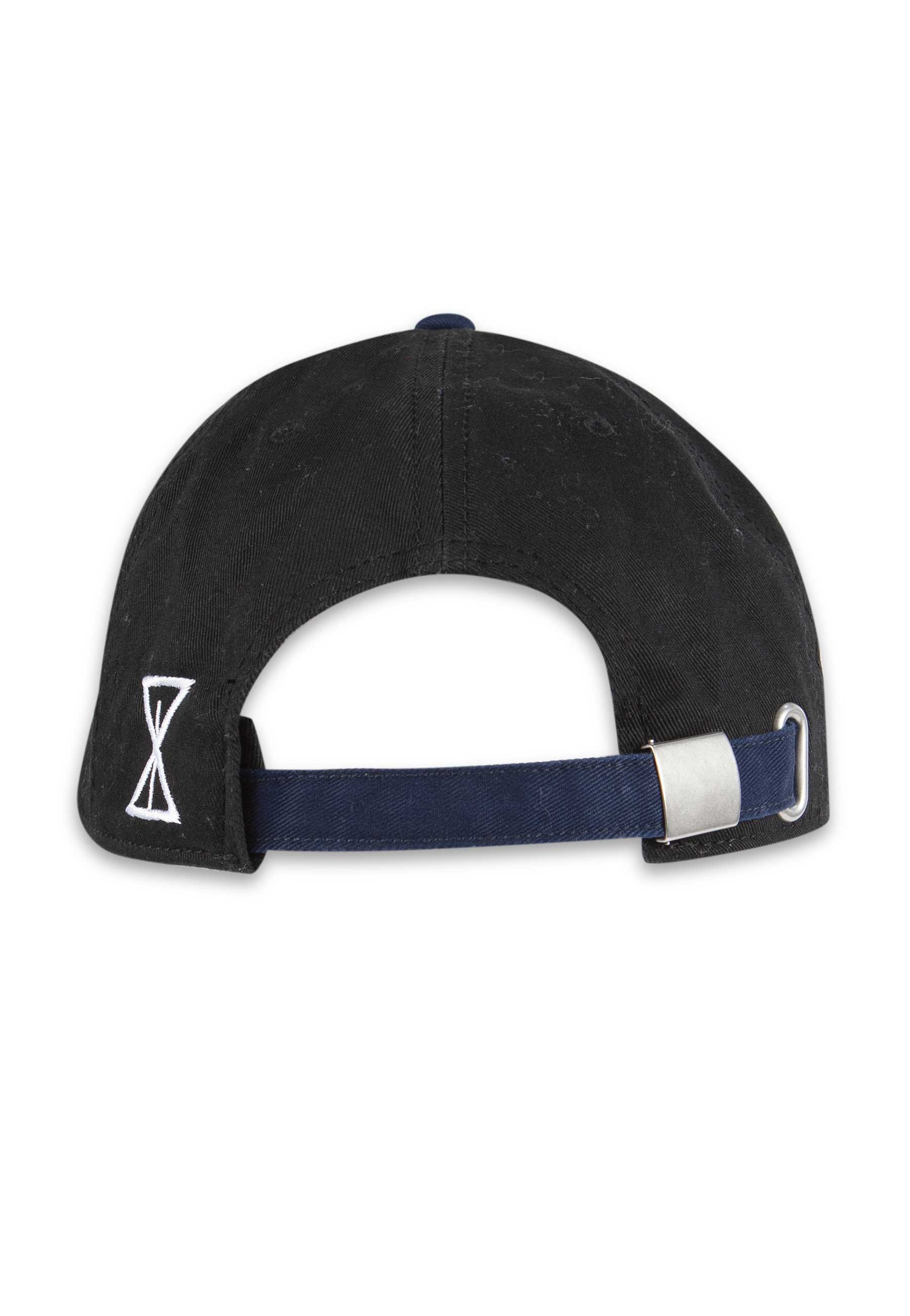 Sour Solution 'Army' 6 Panel Cap (Black / Navy) | Cardiff