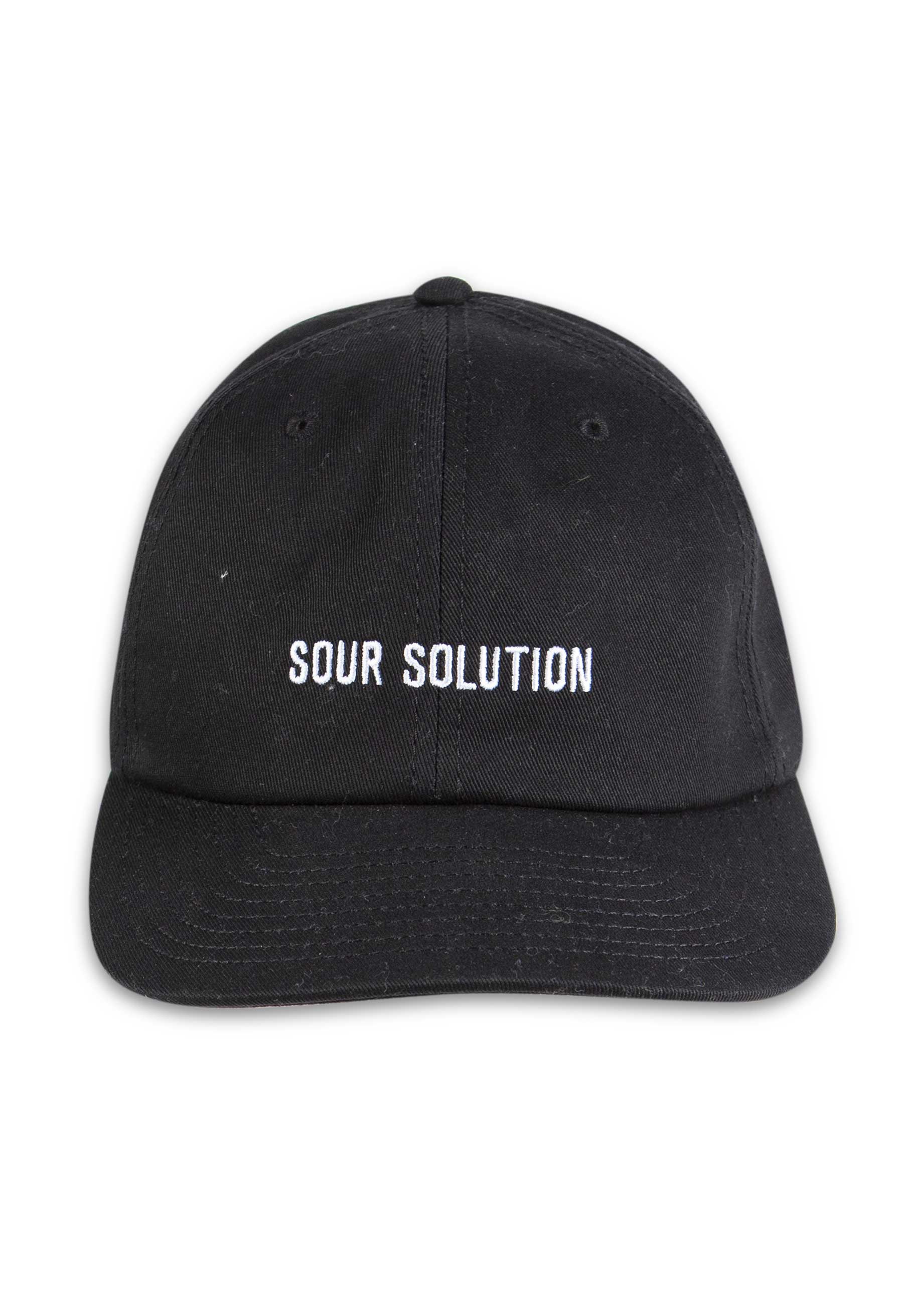 Sour Solution 6 Panel Cap (Black)