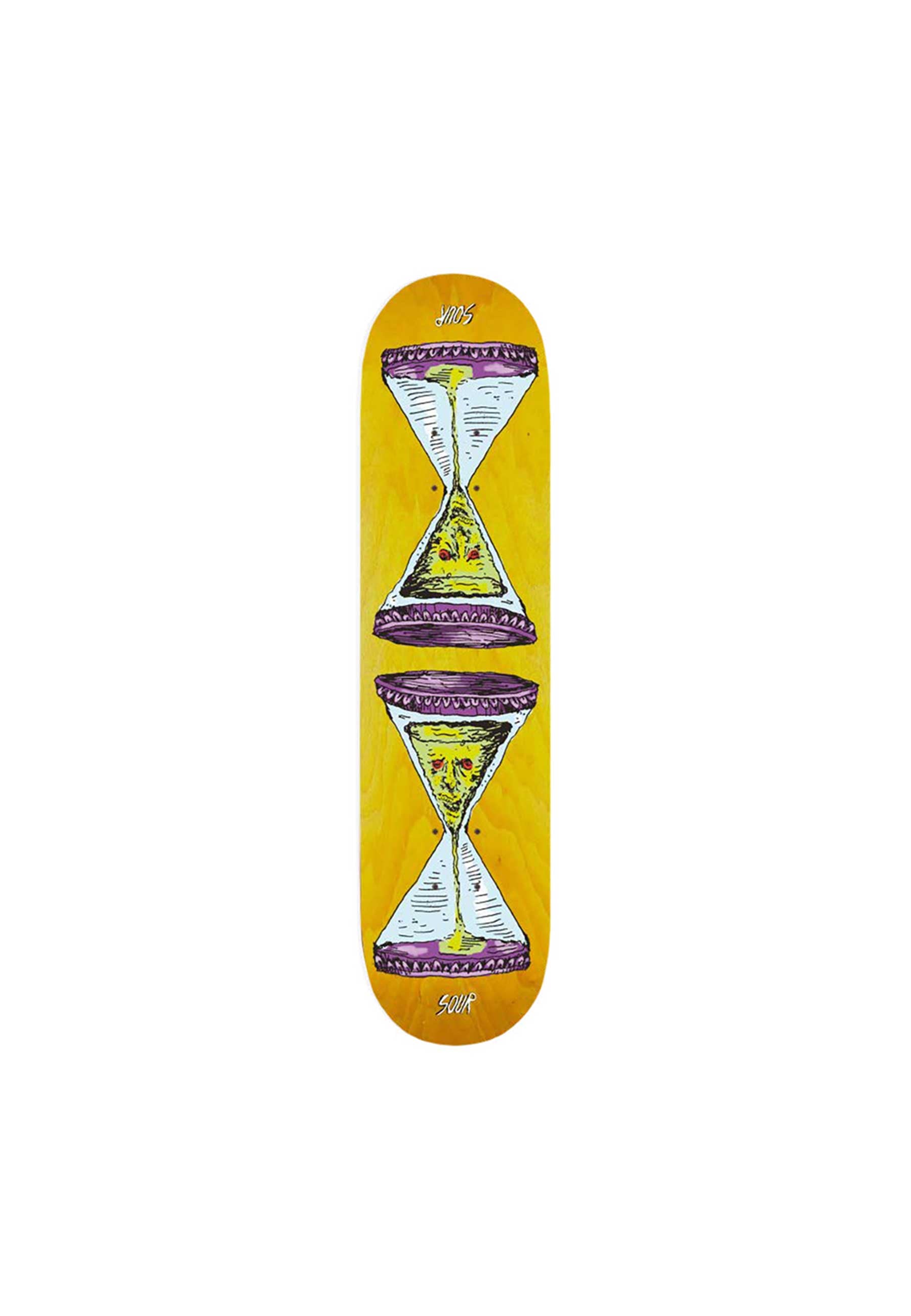 Sour Solution 'Sourglass' 8.5" Deck