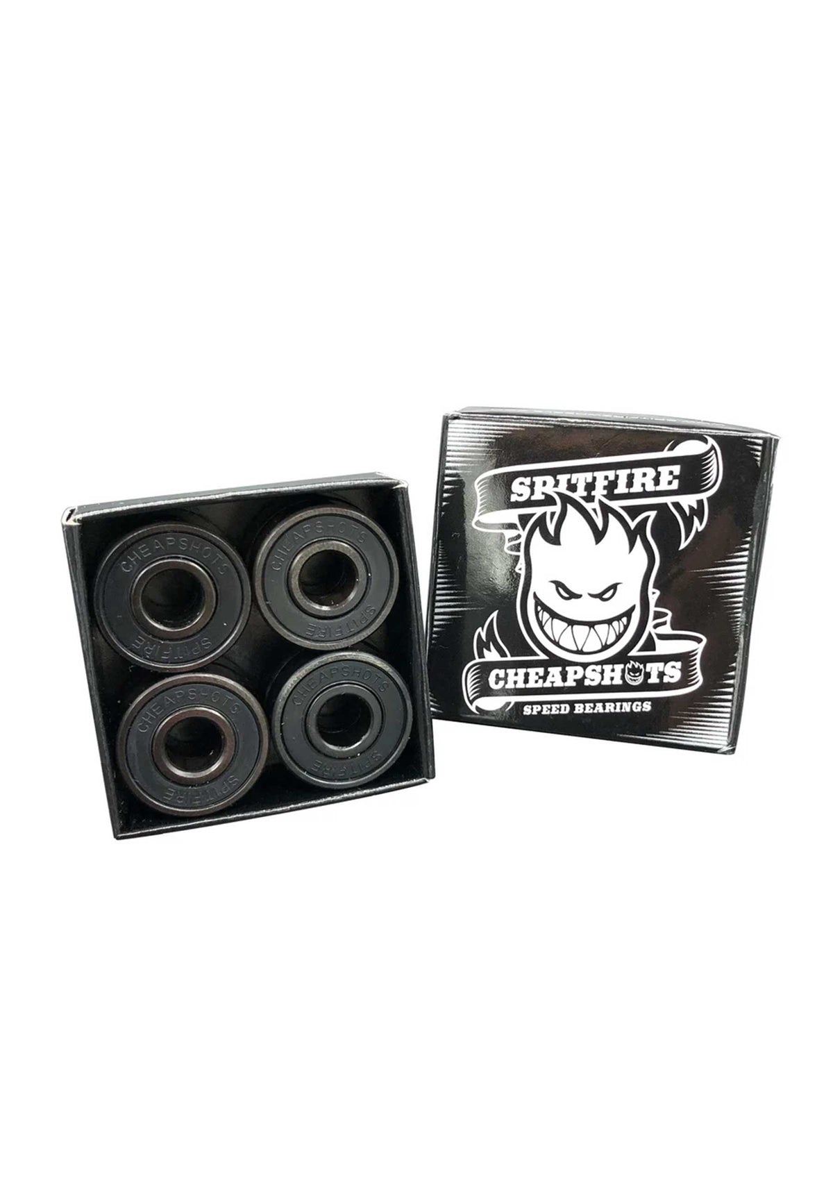 Spitfire Cheapshots Bearings (Black)