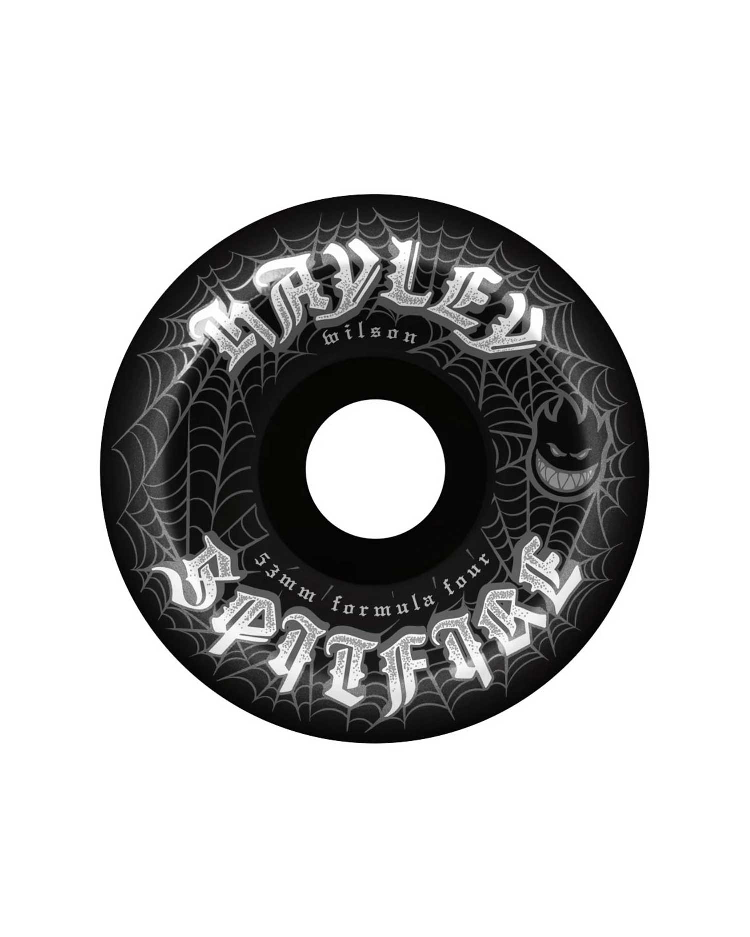 Spitfire 'Formula Four Hayley Wilson Webbed' Conical Full 53mm 99D Wheels