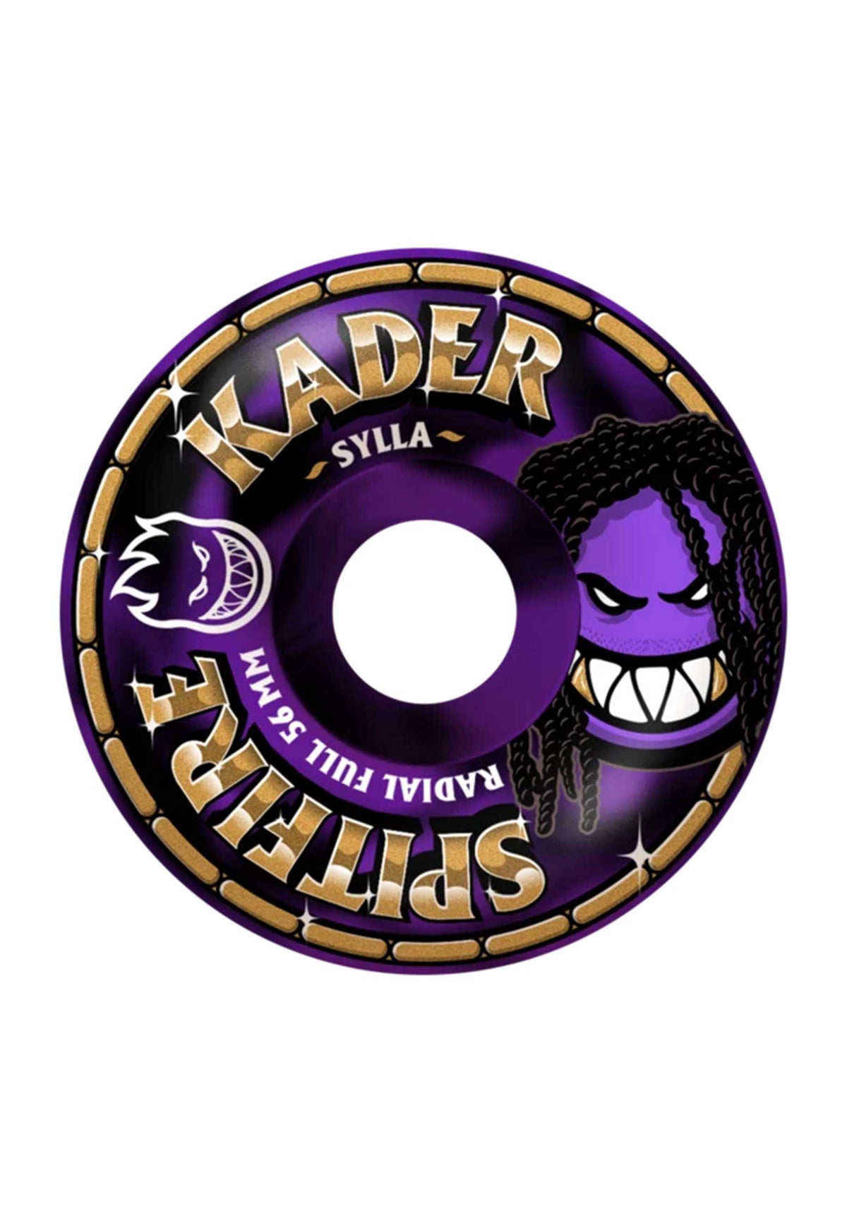 Spitfire 'Formula Four Kader Rolly Swirl' Radial Full 56mm 99D Wheels