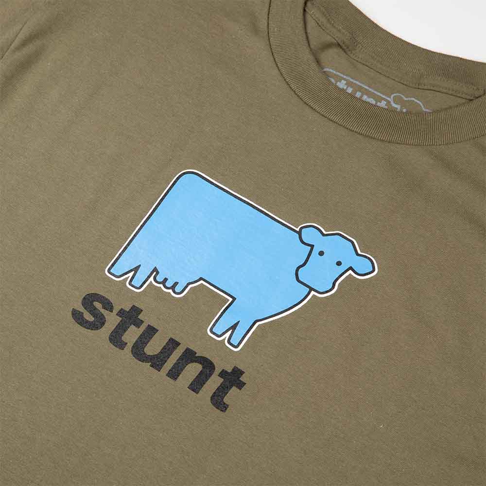 Stunt 365 'Cow' T-Shirt (Green)