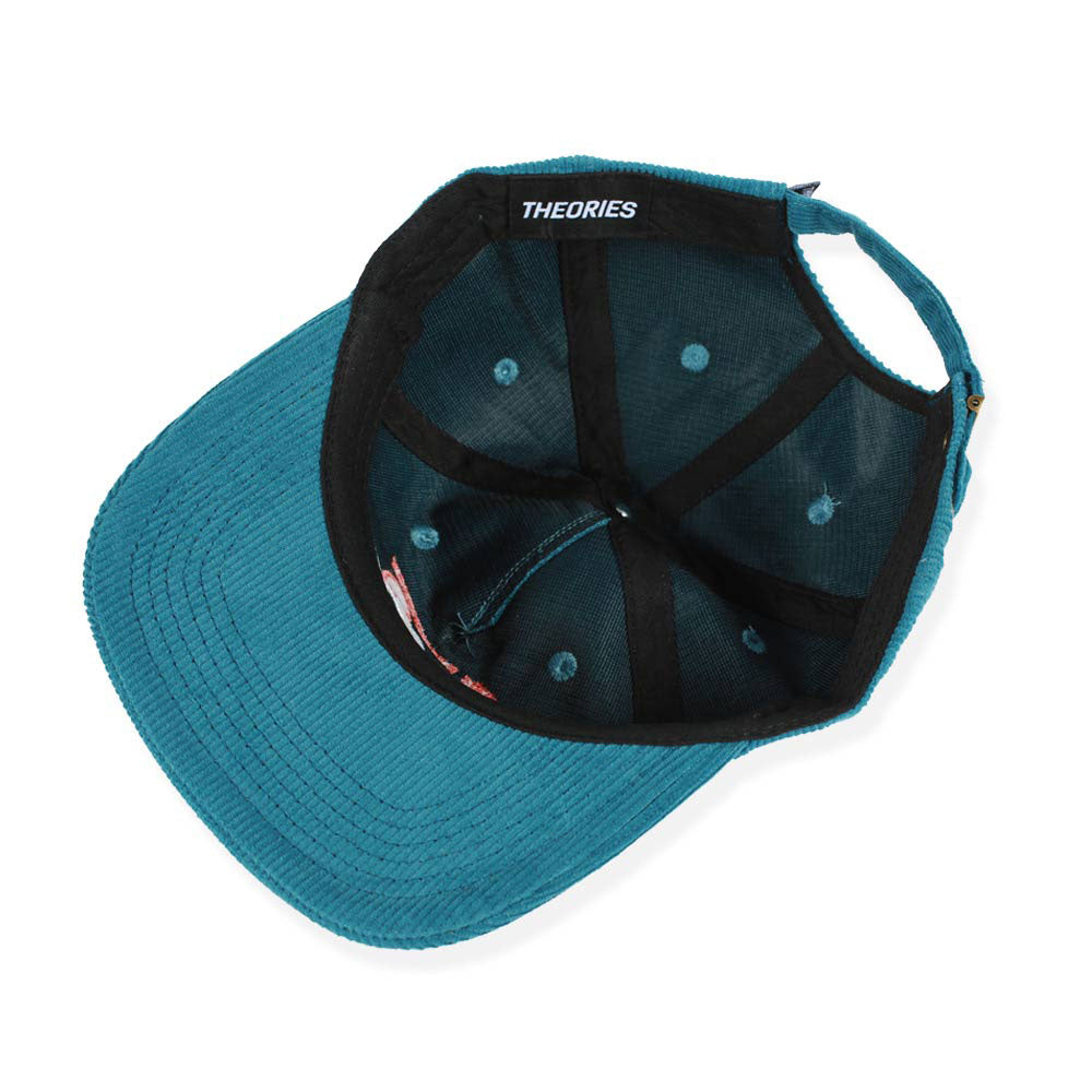 Theories 'Salisbury Plain' 5 Panel Cap (Jade)