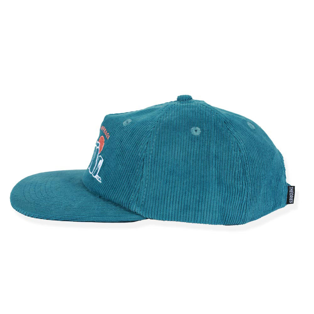 Theories 'Salisbury Plain' 5 Panel Cap (Jade)