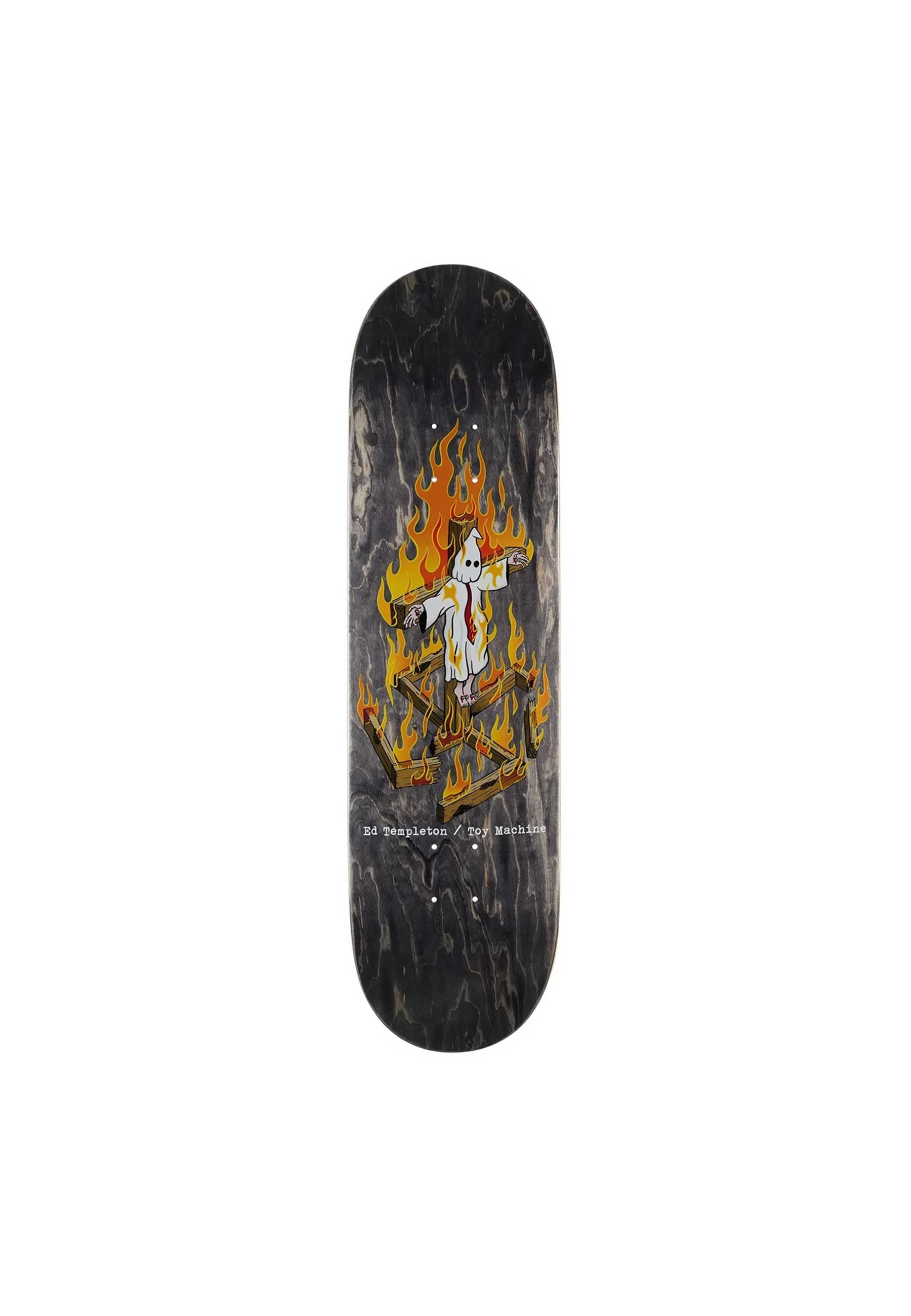 Toy Machine 'Ed Templeton Charred Cross' 8.25