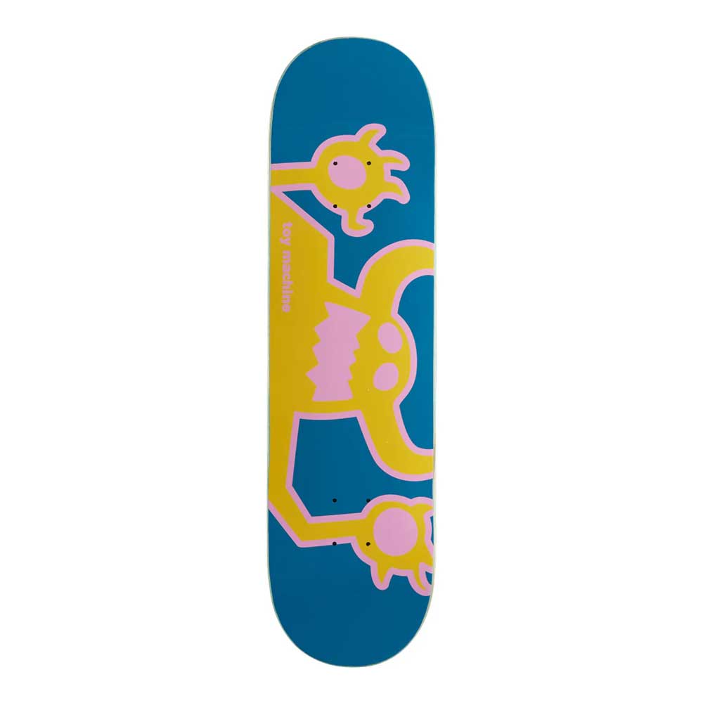 Toy Machine 'Original Monster' 8.25" Deck (Blue / Yellow)