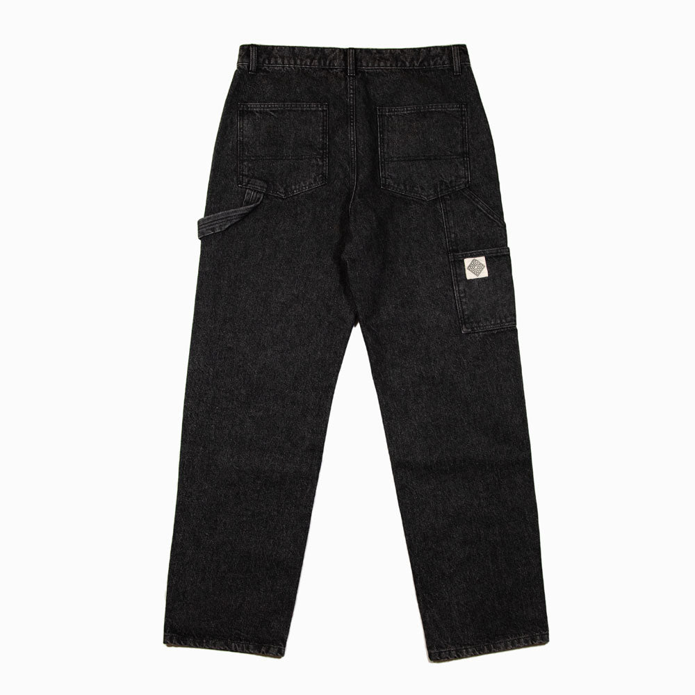 National 'Boreray' Carpenter Jeans (Washed Black)