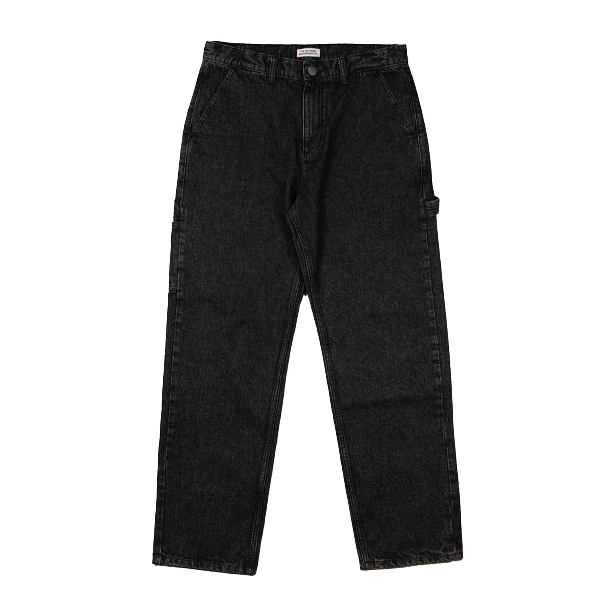 National 'Boreray' Carpenter Jeans (Washed Black)