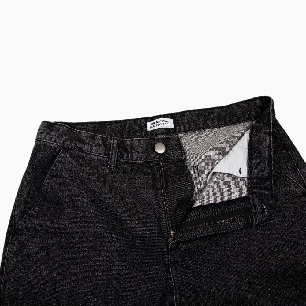 National 'Boreray' Carpenter Jeans (Washed Black)