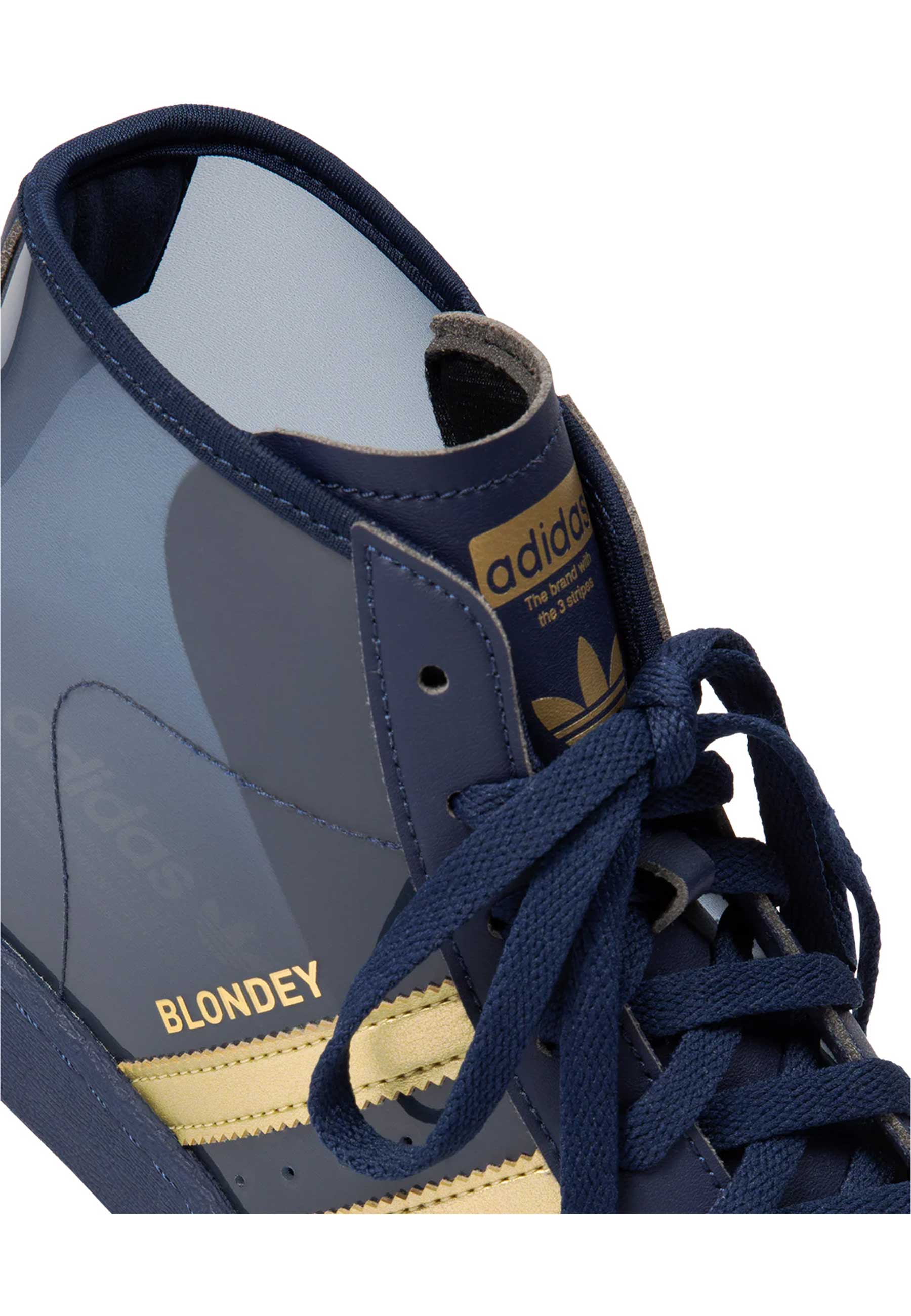 Thames MMXX X adidas 'Blondey Pro' Skate Shoes (Indigo / Aurum)