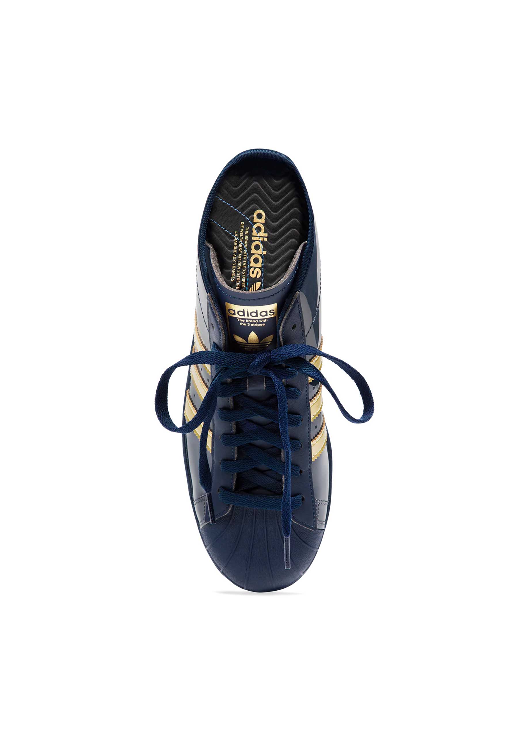 Thames MMXX X adidas 'Blondey Pro' Skate Shoes (Indigo / Aurum)